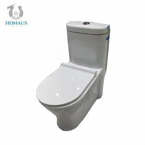Ceramic Small Size Bathroom One Piece Toilet Bowl 250mm Easy Cleaning
