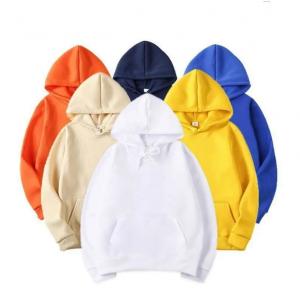                  Men Women 100% Polyester Sublimation Blank Hoodies             