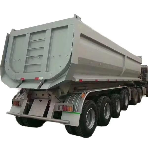 CIMC Second hand New Design Tipper Dump Semi-Trailer