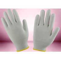China Slip Proof Cotton Knitted Gloves 13 Gauge 100% Polyester Seamless Gloves on sale