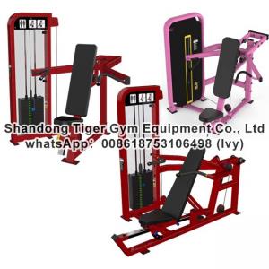 Single Station Gym fitness equipment machine Shoulder Press / Seated Chest Press exercise machine