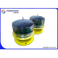China Red Yellow Airfield Solar Runway Edge Lighting with Recyclable Batteries on sale