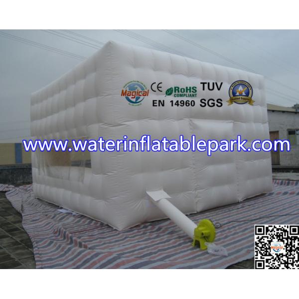 China Tienda de campaña inflable portátil inflable del blanco los 4x4M para el acontecimiento al aire libre supplier