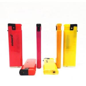 ISO Guarantee Cigarette Lighter Model NO. Dy-F015 Plastic Torch Disposable Gas Lighter