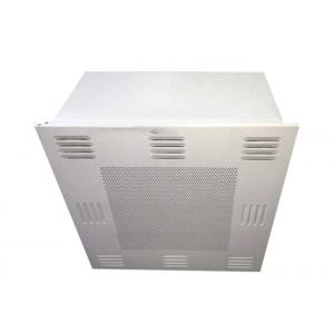 China Top / Side Flange Air Supply Unit / Outlet Air Hepa Filter Box In Clean Room supplier