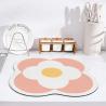 China Rectangle Table Decration Placemat Absorbent Dish Drying Mat with Microfiber Material wholesale