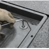 China Bloqueable con llave SMC Manhole cubre negro resistencia a la corrosión resistente a los productos químicos y la oxidación wholesale