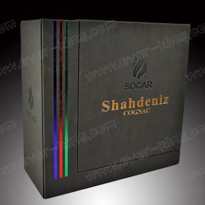 China Stamping Printing Black Luxury Magnet Packaging Box Custom Designed supplier