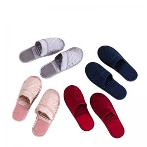 Non Slip 19mm Leisure Time Shoes , Indoor Mulberry Womens Silk Slippers
