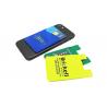 China Promotional Silicone Credit Card Holder Self Adhesive Type No Harm To Human wholesale