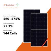 560W 565W Canadian Solar Panel 570W 575W Half Cut Monocrystalline Solar Panel