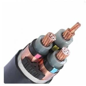 CU/XLPE/CTS/SWA Low Smoke Zero Halogen Cable With KEMA Certificate 12/20kv 3x300mm2