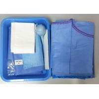 China Caesarean Section Surgical Procedure Packs One time  PE Film Hospital Medical Supply on sale