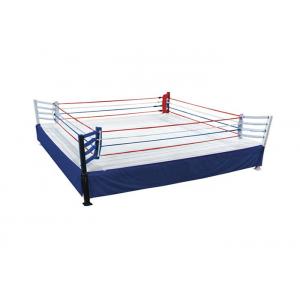 Skid Proof Competition Boxing Equipment Mma Fighting Ring With Heavy Gauge Steel Post