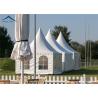 China Portable But Durable Pyramid Pagoda Tents / Aluminium Frame/ PVC Fabric Covers wholesale