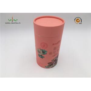 China Fancy custom design wine ,soap bar,tea ,spices container Lip gloss ,lipstick cardboard paper  tube packaging supplier