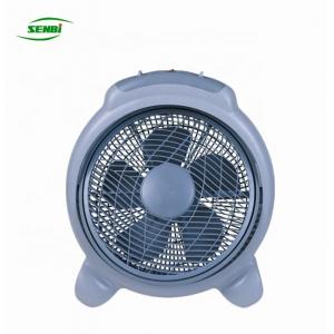 High Durability 12 Inch Electric Plastic Box Fan , Super Quiet Box Fan