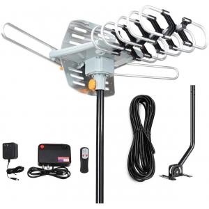 High Gain Yagi Outdoor UHF VHF TV Antenna with Customized Connector Type and Impendence