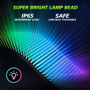 China Scrolling Huge Bright Advertising LED Signs, 13.7''x3.93'' Flexible Custom USB 5V Bluetooth APP Control Text Pattern Animation Programmble LED Sign for Car Store Home Office Bar Hotel and school wholesale