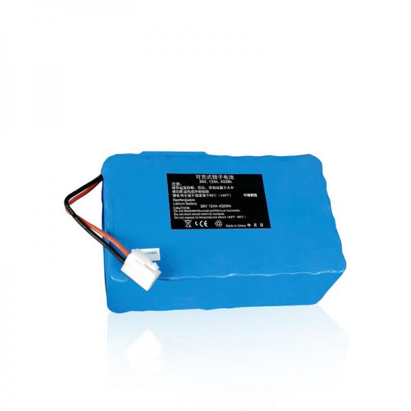 IEC62133 36V 12Ah Panasonic Lithium Ion Battery 1C Discharge