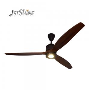 China Home Appliances Decorated Dimmable LED Ceiling Fan Low Power Consumption supplier