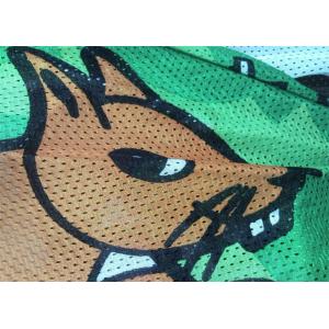 China Indoor Outdoor Polyester Mesh Fabric Printing Fence Poly Banner supplier