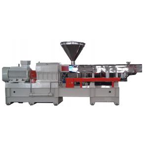 800-1000kg / H Capacity Co Rotating Twin Screw Extruder For High Molecule