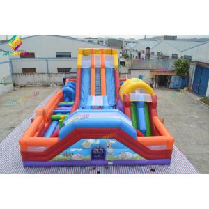 China Giant Inflatable Fun City Slide Park Children Amusement Park OEM supplier