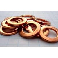 China Hot Sales Copper Nickel Metal Gaskets OEM ODM Customized Flat Metal Gaskets For Pipe Fittings on sale