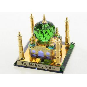 Crystal Taj Mahal Replica miniatura 80*80*70m m para el viaje conmemora