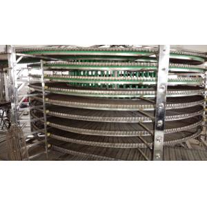                  Toast Bread Line Used Spiral Cooling Conveyor Price/Food Cooler             