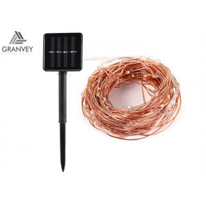China 100 LED 12M Solar LED Christmas Lights Copper Wire String Chain Garden Yard Decor supplier