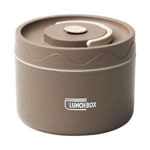 Insulation Metal Bento Lunch Box 550ml Stackable Lunch Box PP