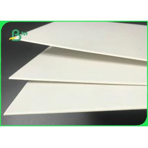 China 61 * 61cm 1.5mm 2.0mm FSC &amp; SGS Duplex Board White Back For Cosmetic Boxes wholesale