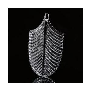 China 2 Thick 7.5 DecoratSquare Crystal Glass Block For Sale Feather Pattern Custom Made Solid Hanging supplier