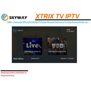 IPTV Account Xtrix IPTV with Europe IPTV Channel Italy UK Germany Arabic USA Channels