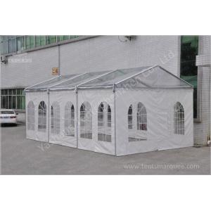 Clear Roof Cover Fabric Building Structures Portable Big Tents For Rent
