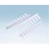 China Clear Plastic 0.1ml / 0.2ml 8 strip pcr tubes For Pcr Instrument pcr 8 strip on sale
