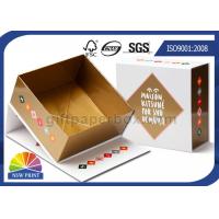 China Hinged Lid Cardboard Presentation Box , Bespoke Printed Luxury Gift Packaging Boxes on sale