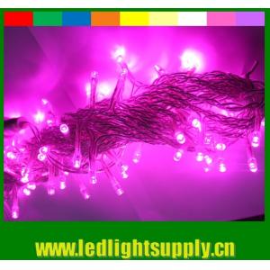 2016 new rgb color changing led christmas curtains lights 24v 100 led