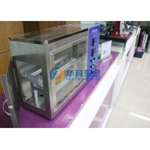 China 90° Burner Angle Electronic Horizontal Flammability Testing Equipment supplier