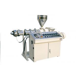 China Single Screw Small Plastic Extruder Machine Low Energy Consumption supplier