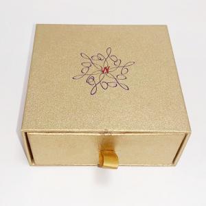 China Drawer Type Jewelry Paper Box Foldable Cardboard Gift Boxe For Jewellery Set supplier