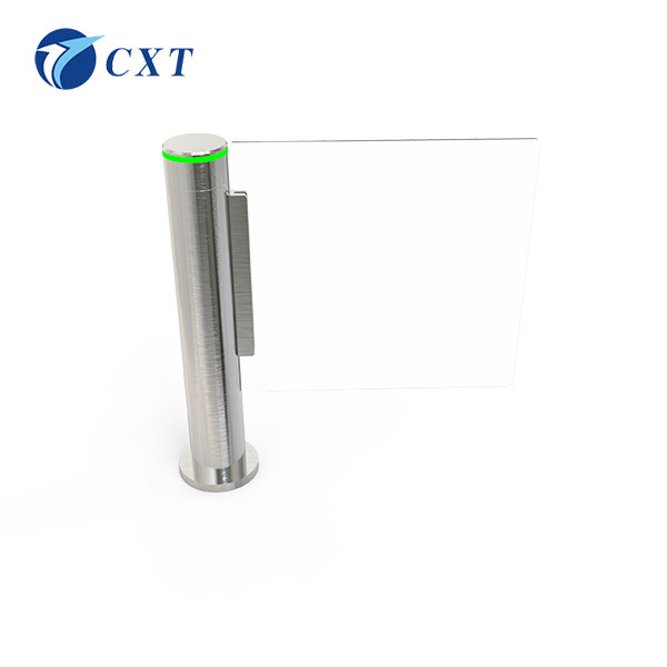 Community supermarket anti-collision swing gate intelligent full-automatic brushless motor swing gate Disabled Security Access Glass Swing Door 140s