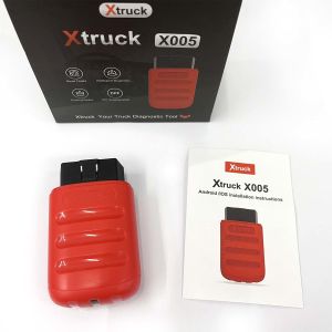 China Xtruck X005 トラック診断ツール | SHACMAN/SINOTRUCK/DongFeng/FAWDE用ECUフラッシュ wholesale