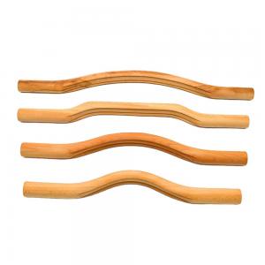 China Full Body Therapy Gua Sha Wood Massage Tools Set 4 In 1 Deep Scraping supplier
