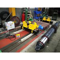 China Conventional Welding Rotator Small Diameter Shaft Welding Rollers With Steel Wheels on sale