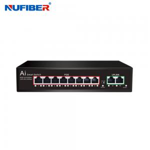 China 8xFE POE + 2FE UPlink UTP Port Power Over Ethernet Switch POE For CCTV IP Cameras supplier