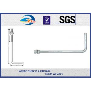 China Steel bolts and nuts hot dipped galvanized anchor bolts with Nut & Washer 3/4×24 supplier