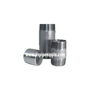 China Industrial Aluminum Pipe Nipple  Aluminum Nipple Fitting High Strength supplier